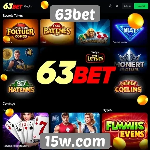 Análise das opções de jogos disponíveis no 63bet