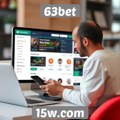 Experiência do usuário no 63bet e sua interface